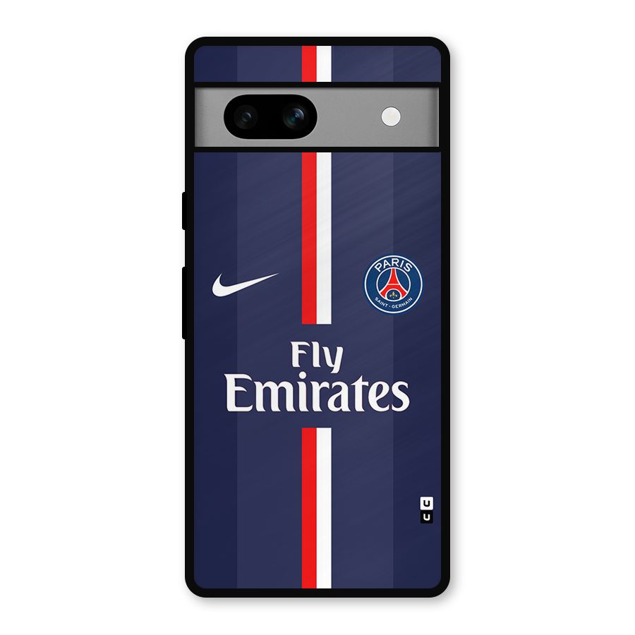 Saint Paris Jersey Metal Back Case for Google Pixel 7a