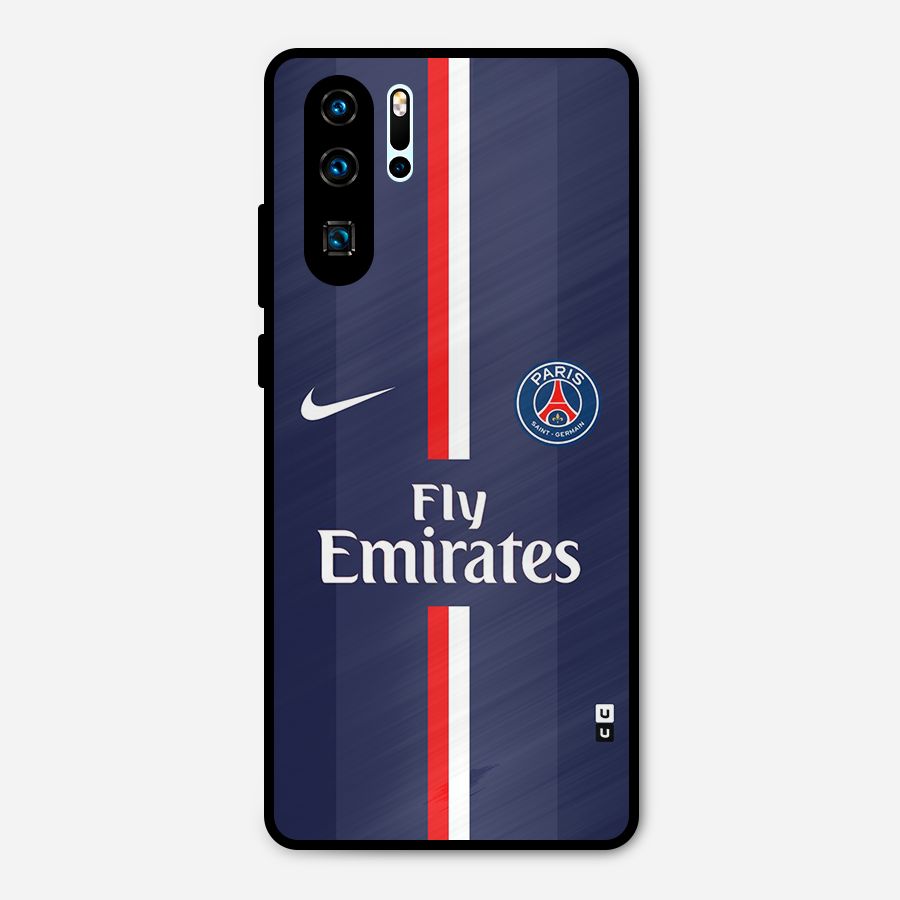 Saint Paris Jersey Metal Back Case for Huawei P30 Pro