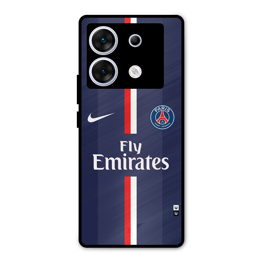 Saint Paris Jersey Metal Back Case for Infinix Zero 30 5G