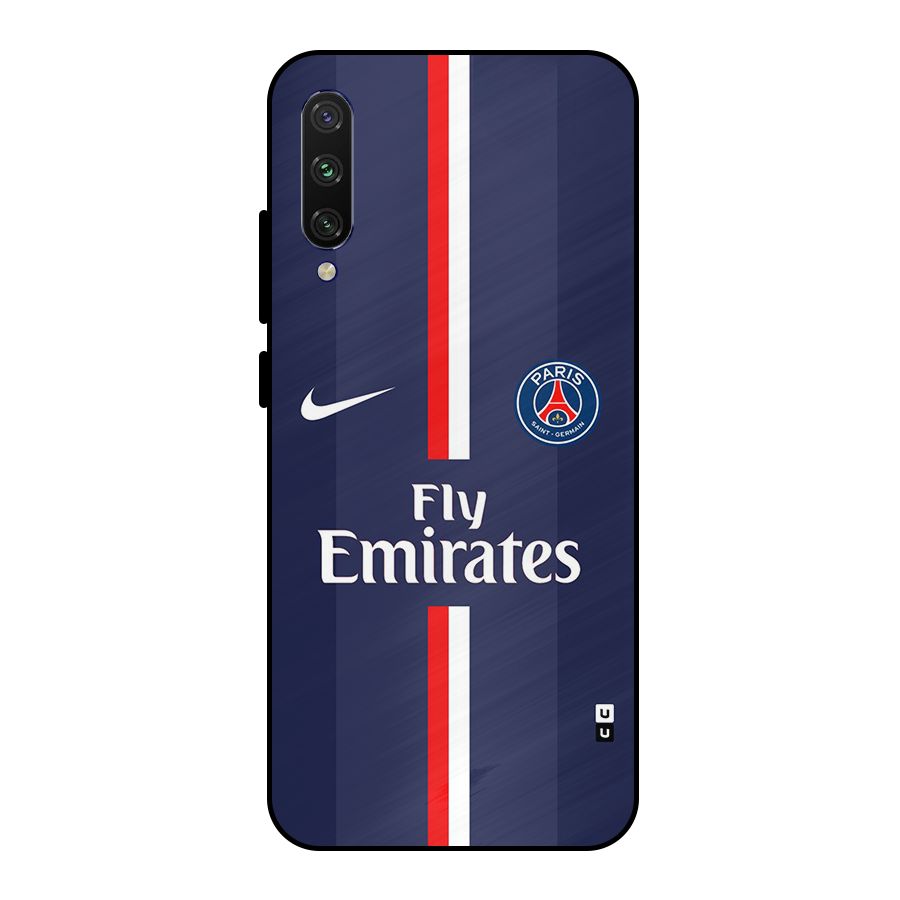 Saint Paris Jersey Metal Back Case for Mi A3