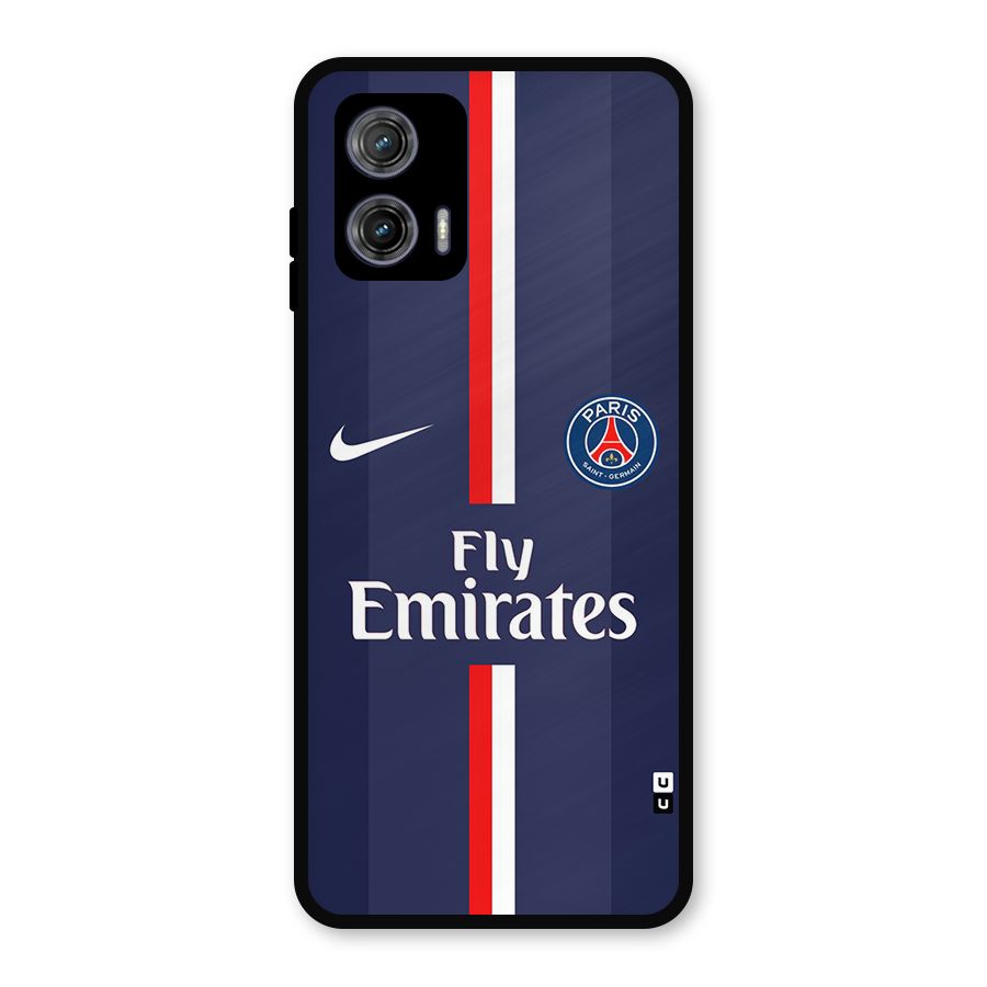 Saint Paris Jersey Metal Back Case for Moto G73