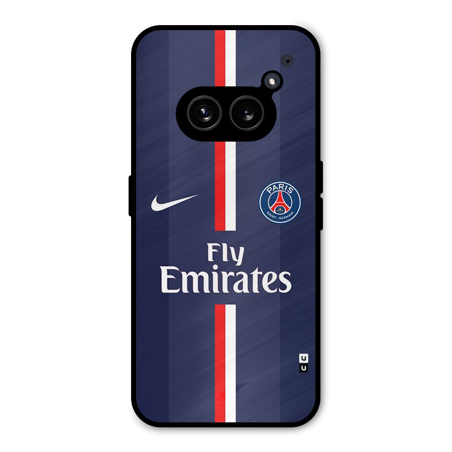Saint Paris Jersey Metal Back Case for Nothing Phone 2a