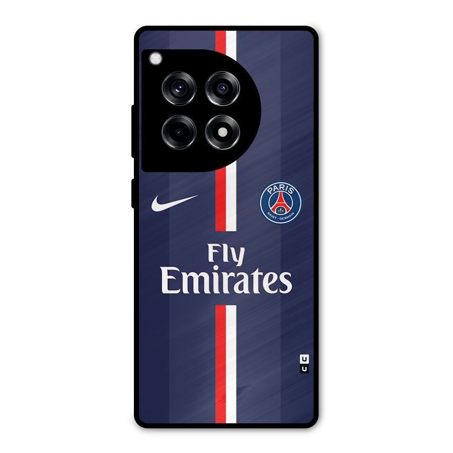 Saint Paris Jersey Metal Back Case for OnePlus 12R