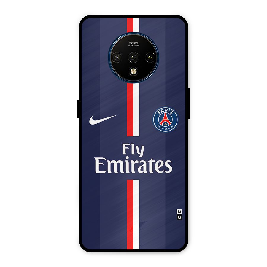 Saint Paris Jersey Metal Back Case for OnePlus 7T