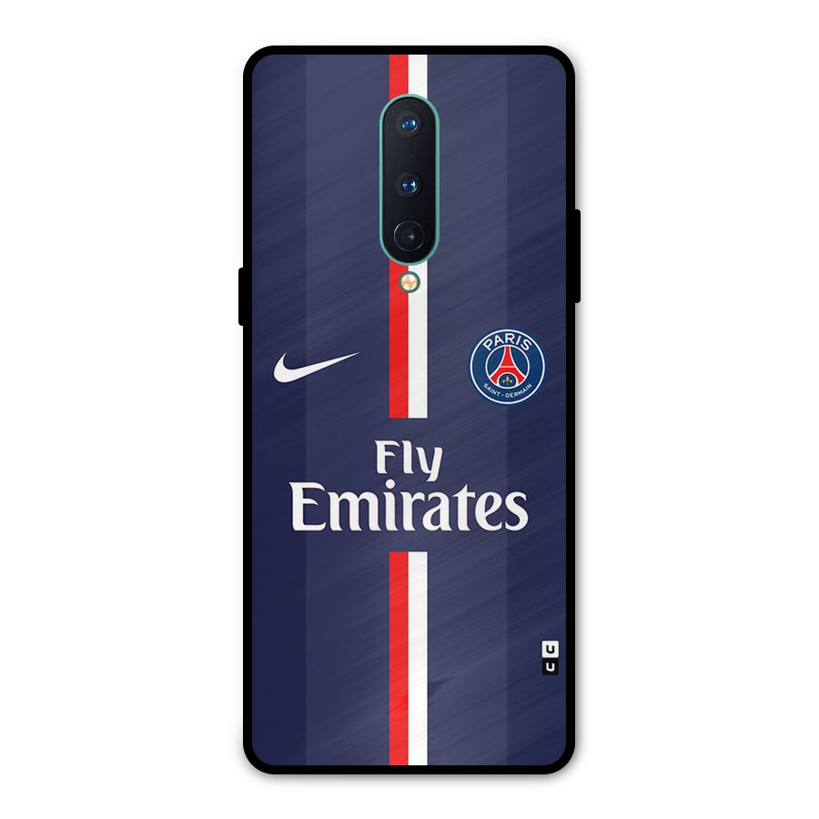 Saint Paris Jersey Metal Back Case for OnePlus 8