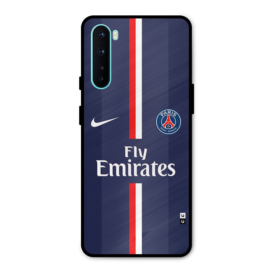Saint Paris Jersey Metal Back Case for OnePlus Nord