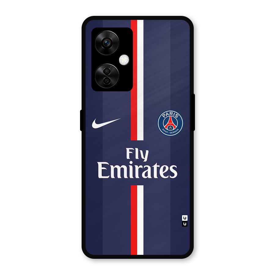 Saint Paris Jersey Metal Back Case for OnePlus Nord CE 3 Lite