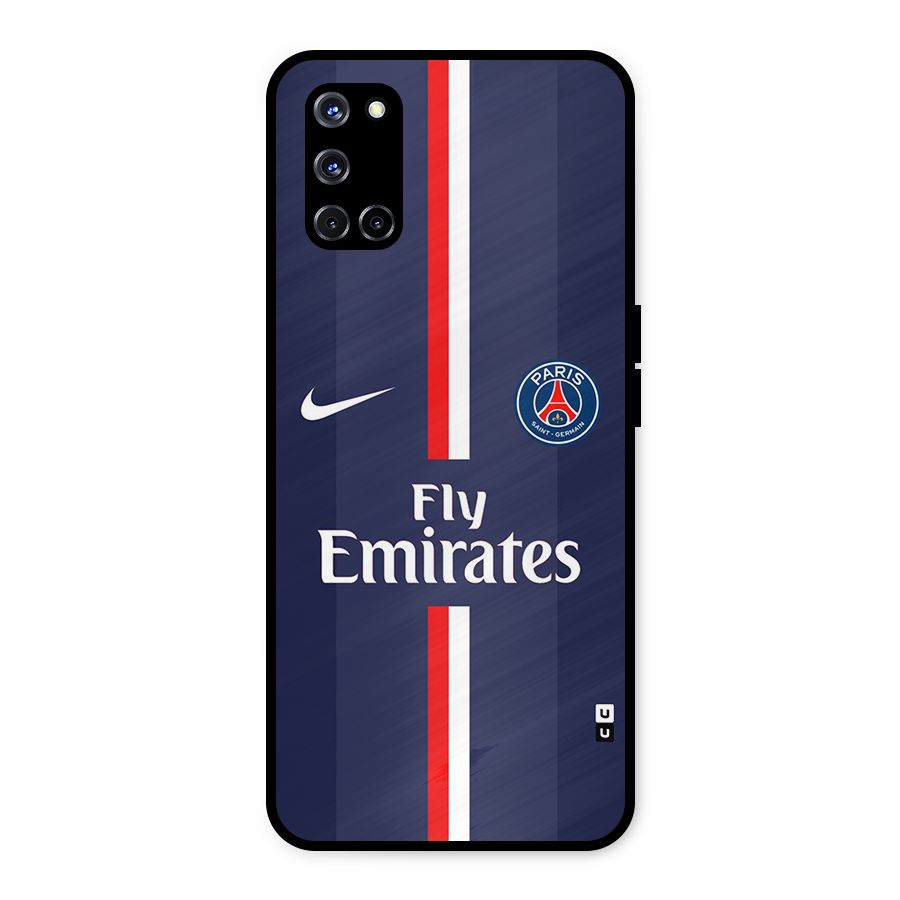 Saint Paris Jersey Metal Back Case for Oppo A52