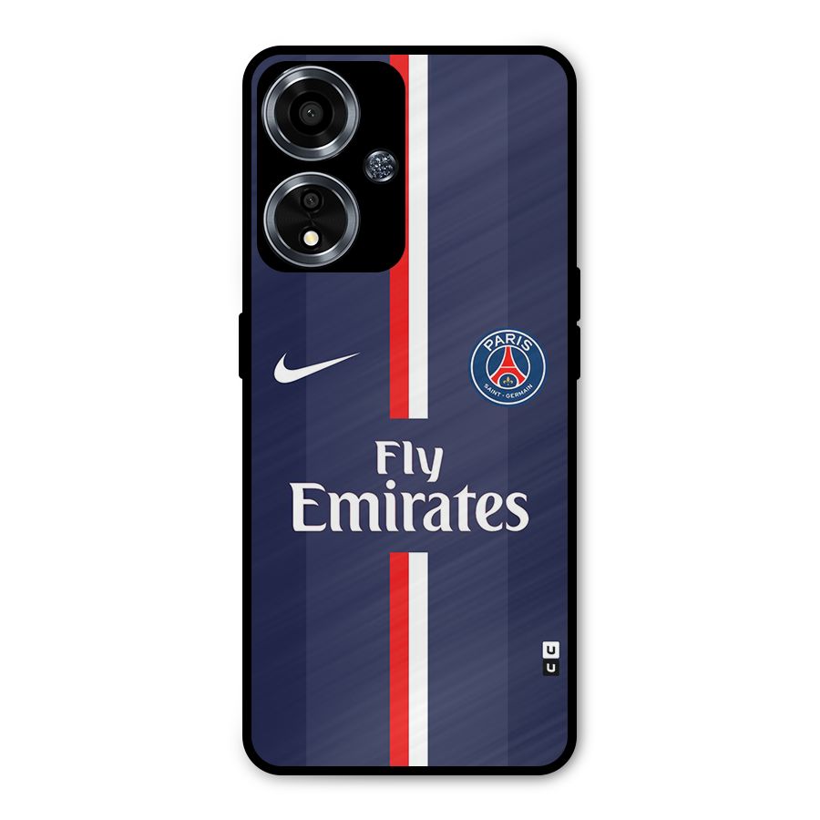 Saint Paris Jersey Metal Back Case for Oppo A59