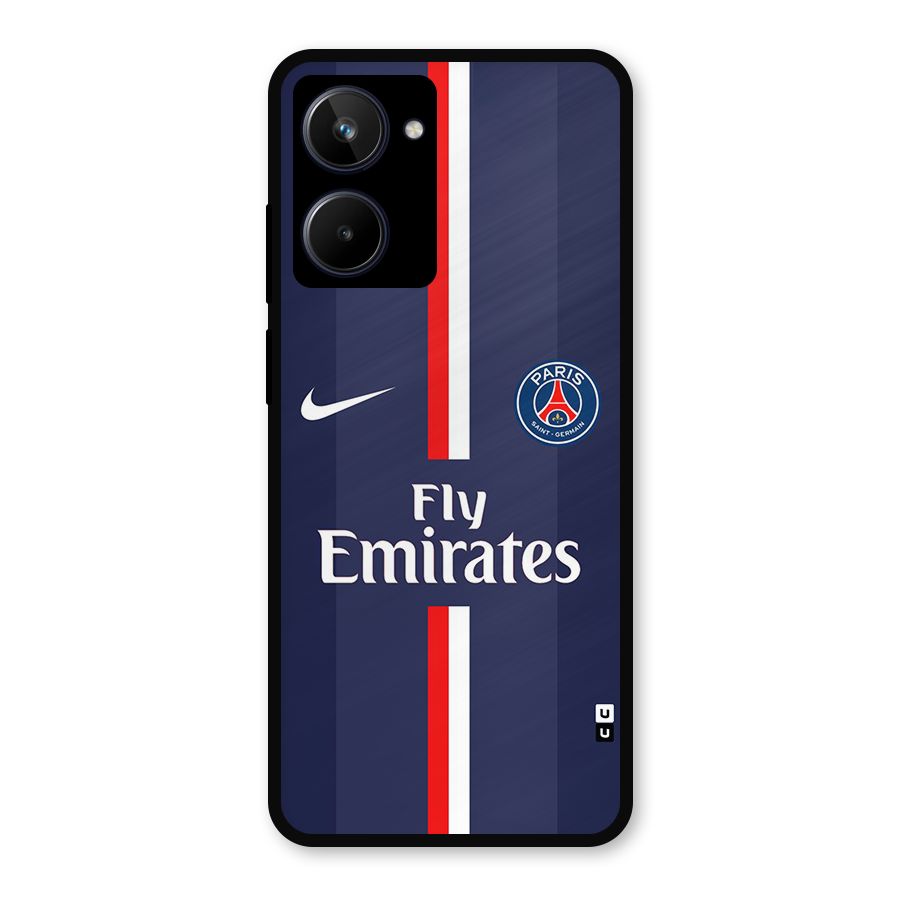 Saint Paris Jersey Metal Back Case for Realme 10