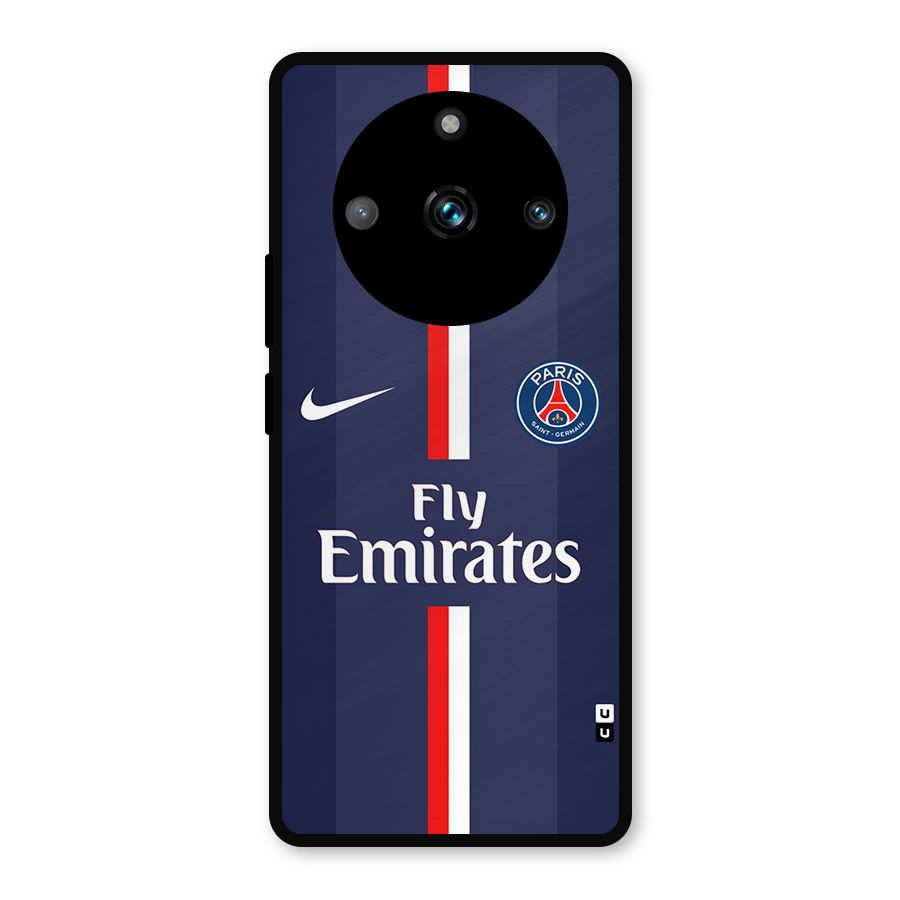 Saint Paris Jersey Metal Back Case for Realme 11 Pro Plus