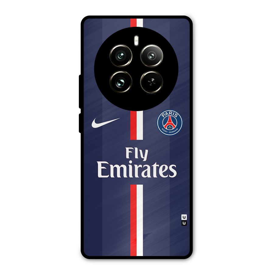 Saint Paris Jersey Metal Back Case for Realme 12 Pro