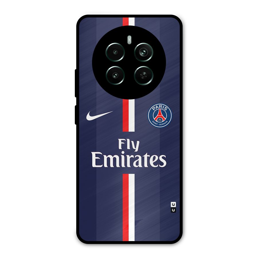 Saint Paris Jersey Metal Back Case for Realme 12 Pro Plus