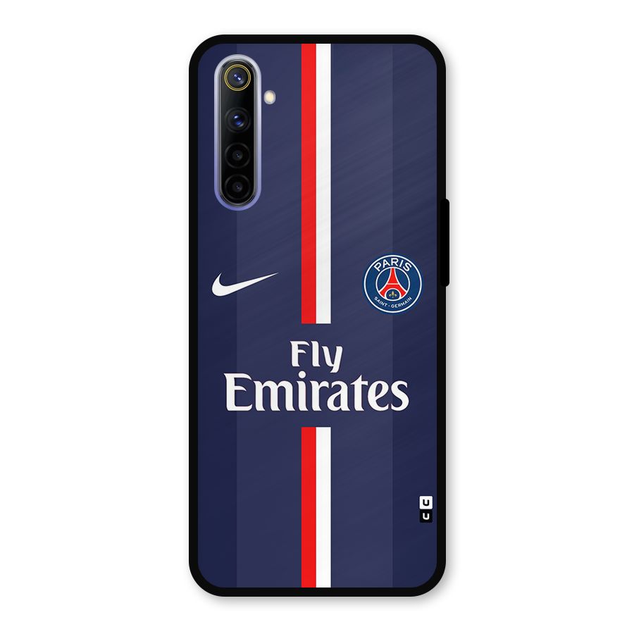 Saint Paris Jersey Metal Back Case for Realme 6i