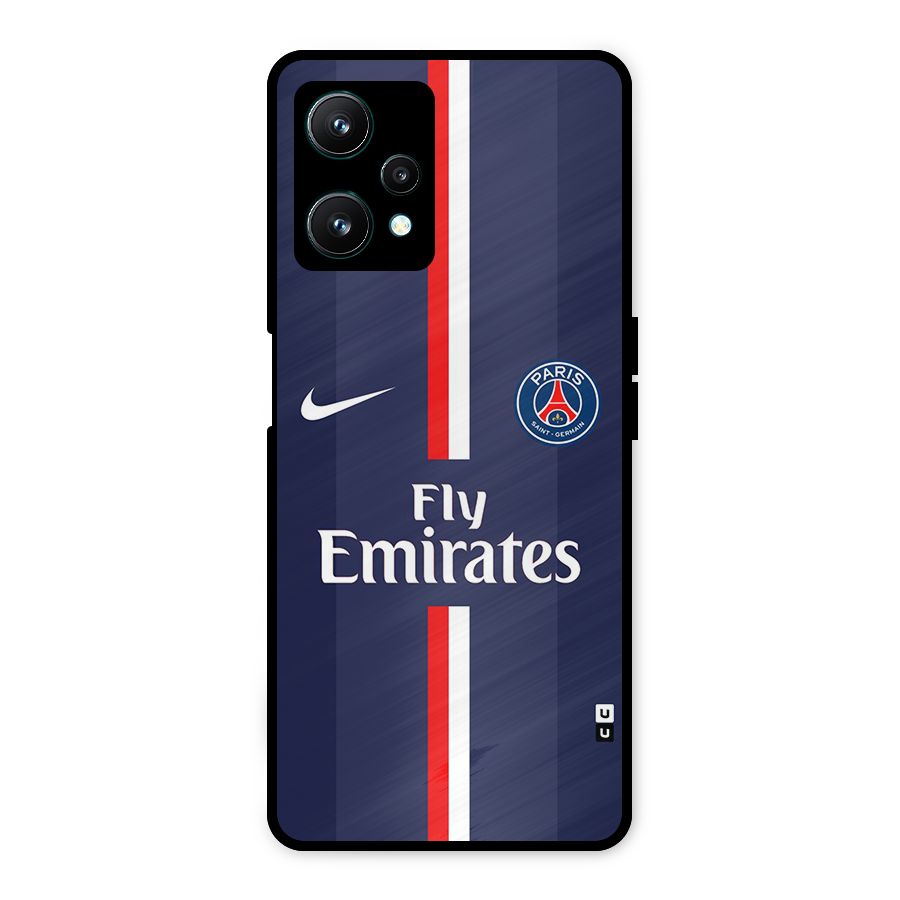Saint Paris Jersey Metal Back Case for Realme 9 Pro 5G