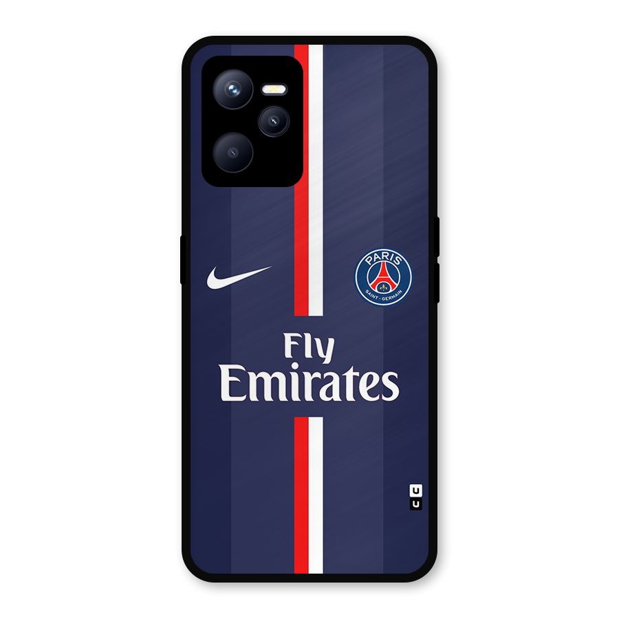 Saint Paris Jersey Metal Back Case for Realme C35
