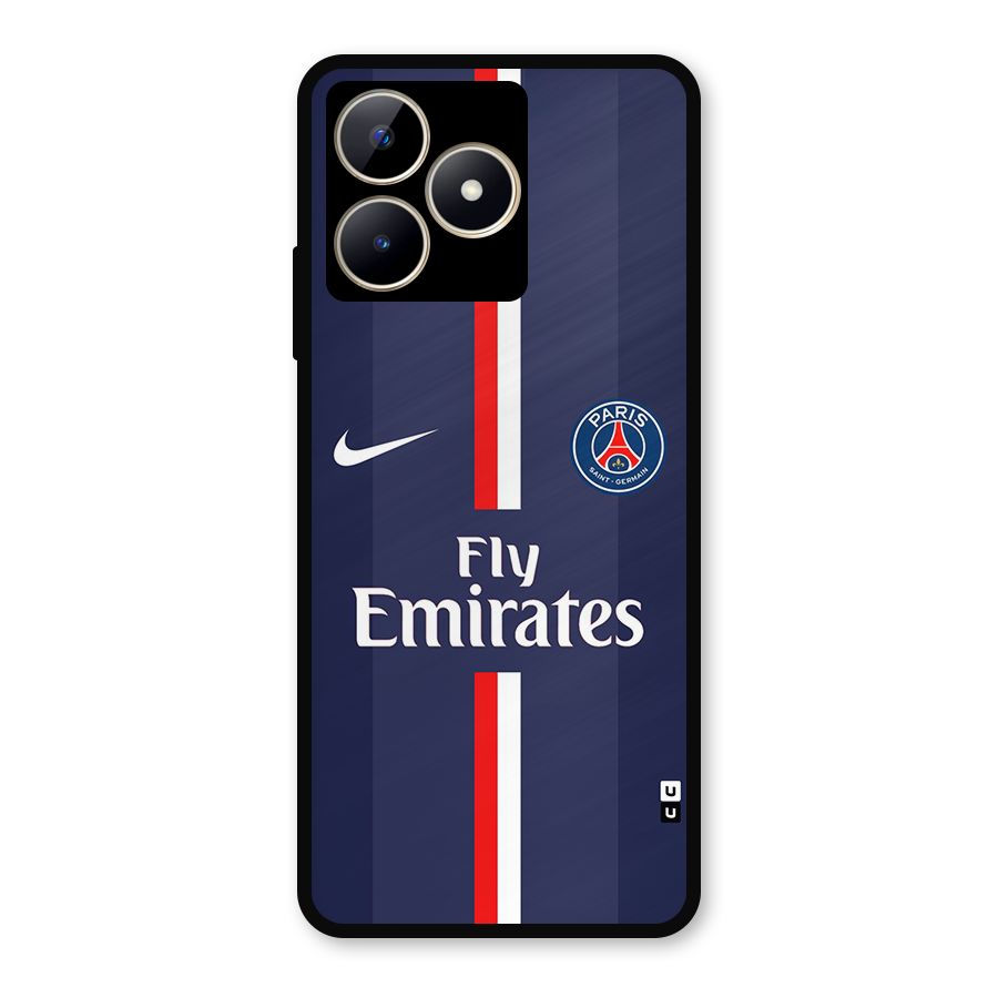 Saint Paris Jersey Metal Back Case for Realme C53