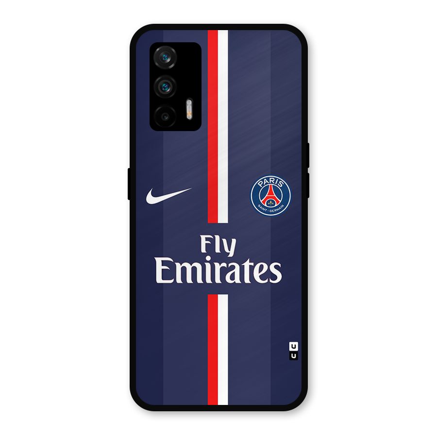 Saint Paris Jersey Metal Back Case for Realme GT 5G