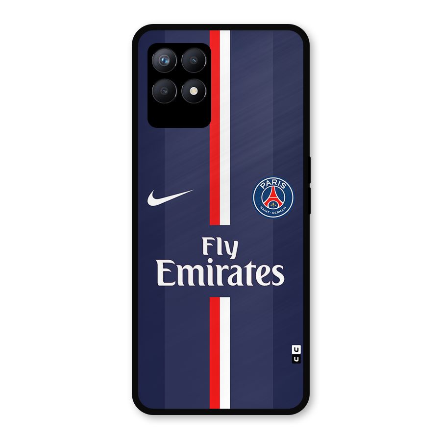 Saint Paris Jersey Metal Back Case for Realme Narzo 50