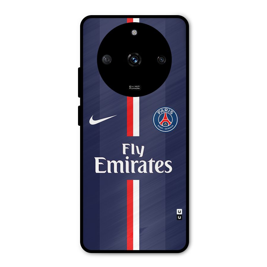 Saint Paris Jersey Metal Back Case for Realme Narzo 60 5G