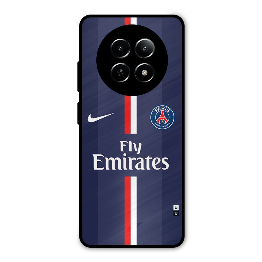 Saint Paris Jersey Metal Back Case for Realme Narzo 70x 5G
