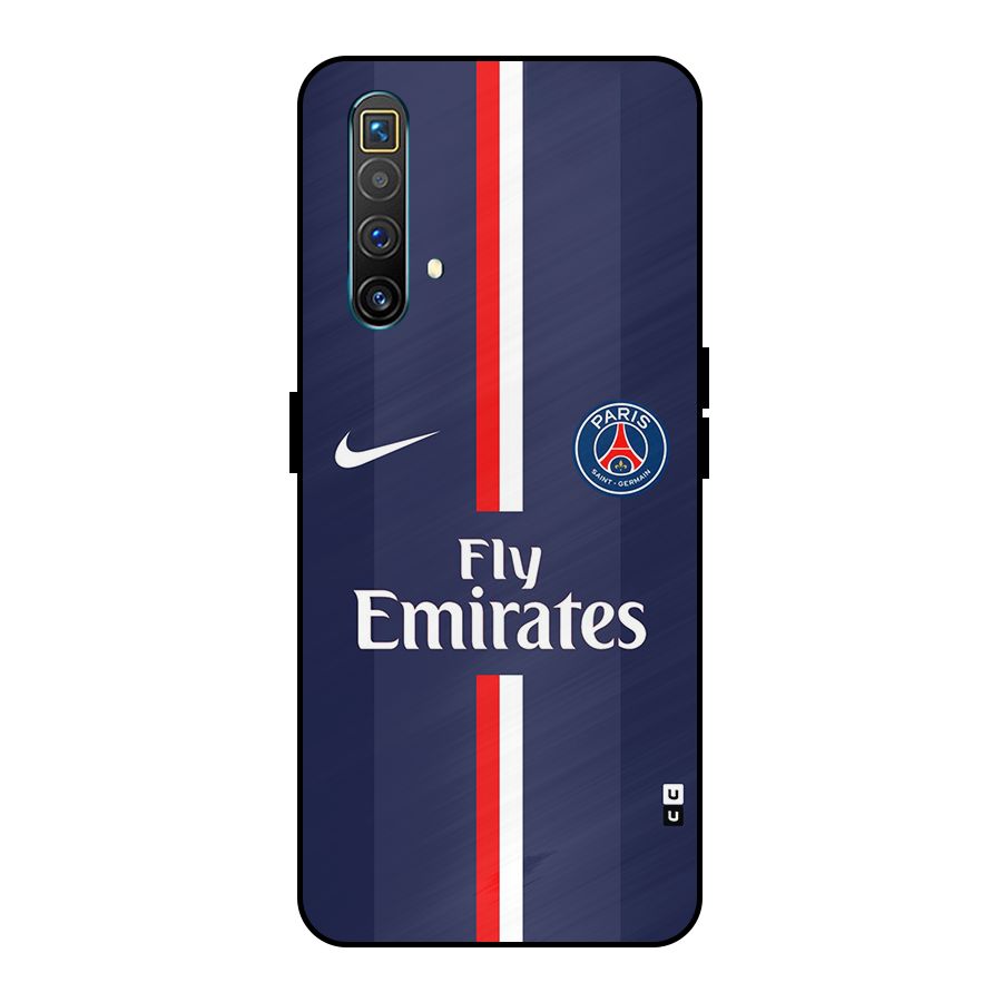 Saint Paris Jersey Metal Back Case for Realme X3