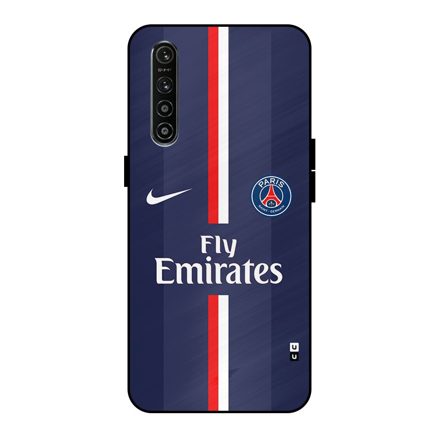 Saint Paris Jersey Metal Back Case for Realme XT