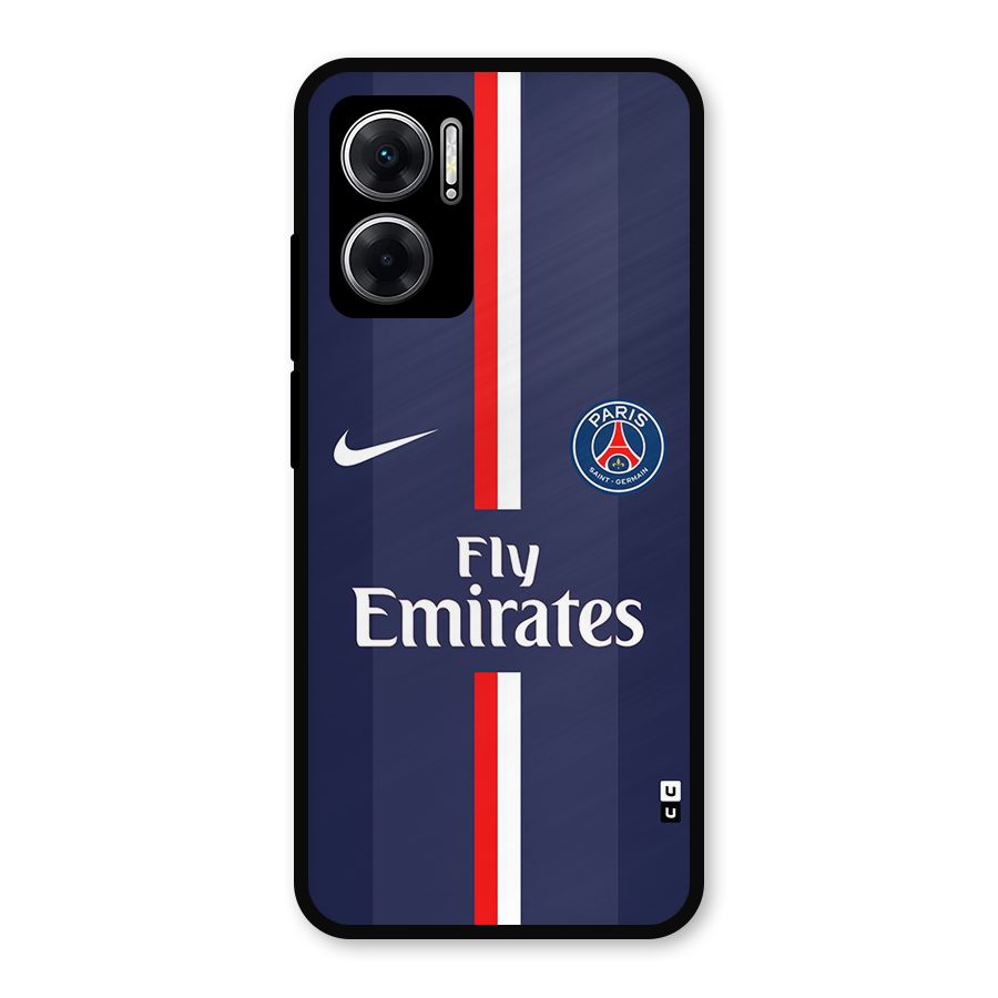 Saint Paris Jersey Metal Back Case for Redmi 11 Prime 5G