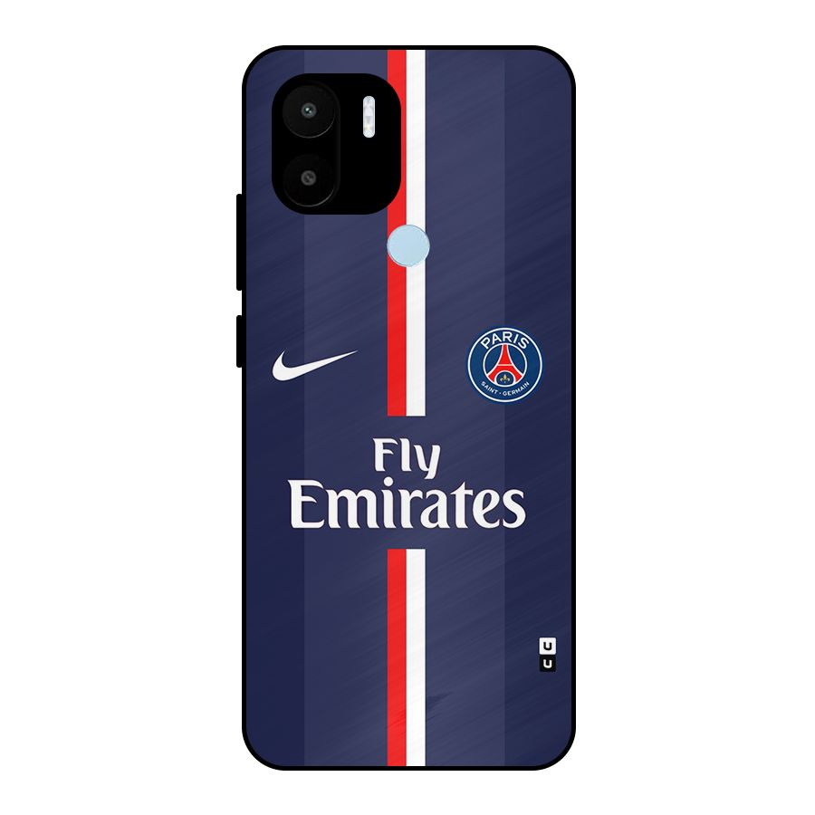 Saint Paris Jersey Metal Back Case for Redmi A2 Plus