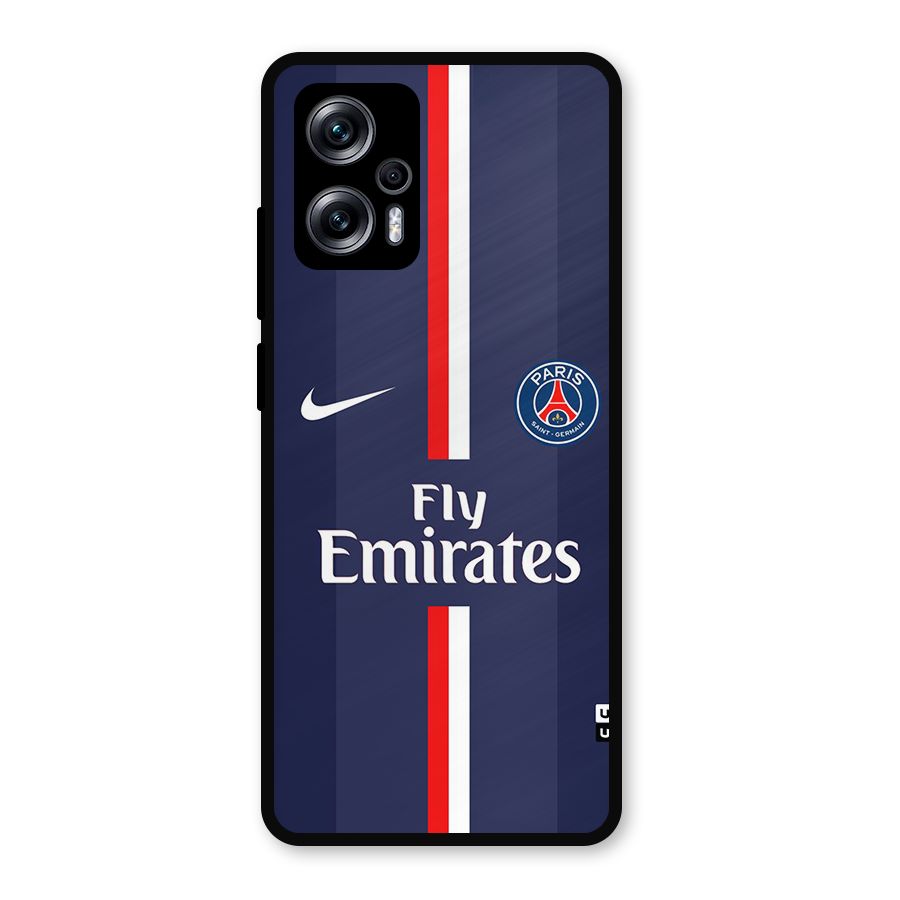 Saint Paris Jersey Metal Back Case for Redmi K50i