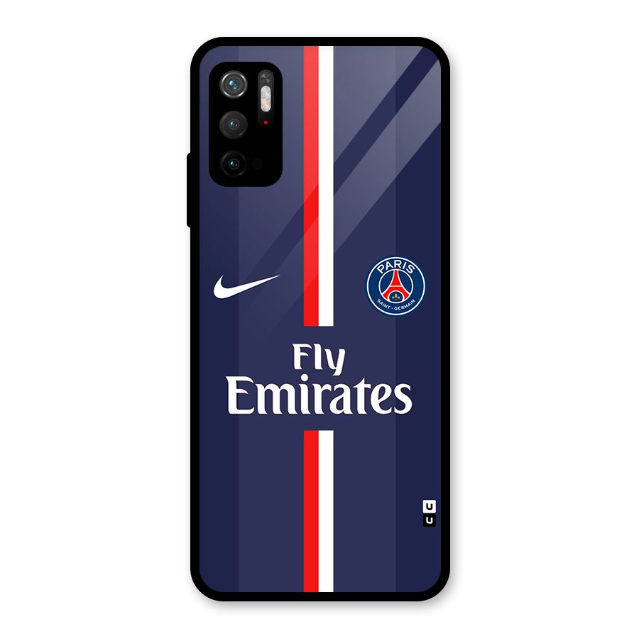 Saint Paris Jersey Metal Back Case for Redmi Note 10T 5G