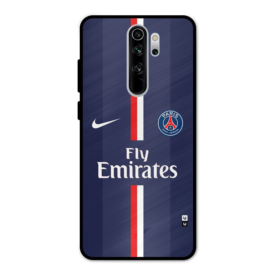 Saint Paris Jersey Metal Back Case for Redmi Note 8 Pro