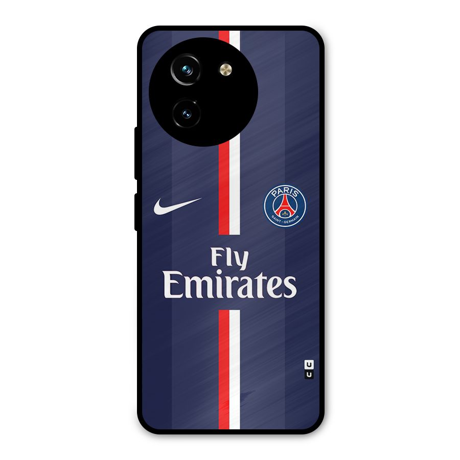 Saint Paris Jersey Metal Back Case for Vivo T3x