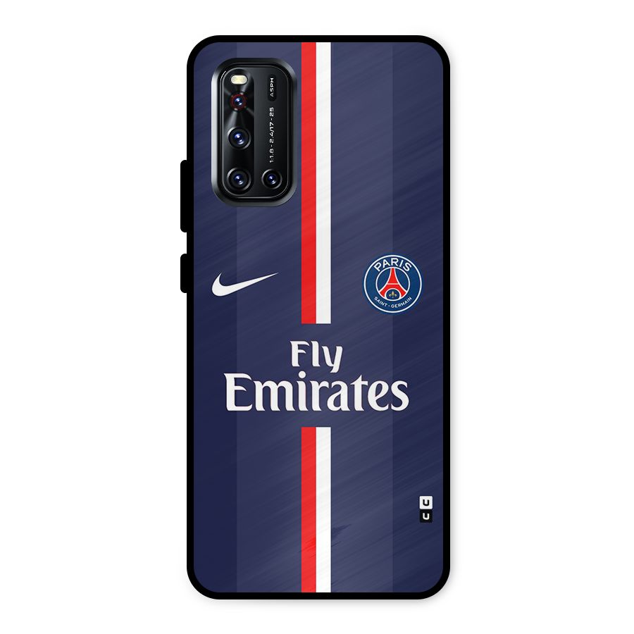 Saint Paris Jersey Metal Back Case for Vivo V19