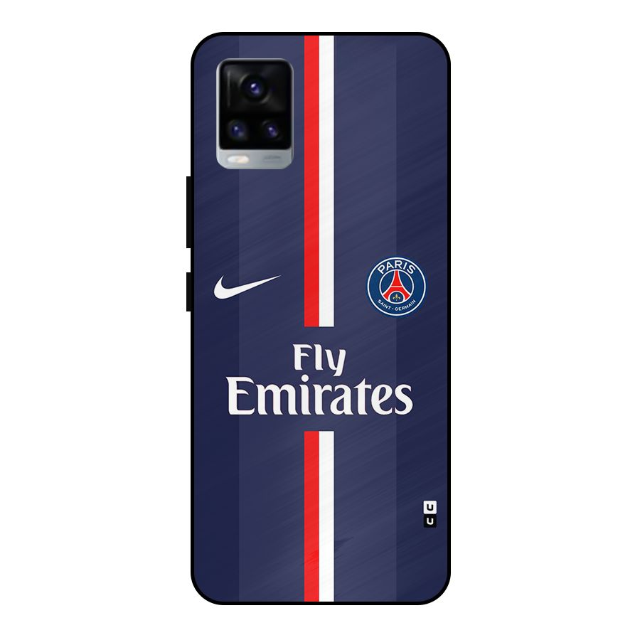 Saint Paris Jersey Metal Back Case for Vivo V20
