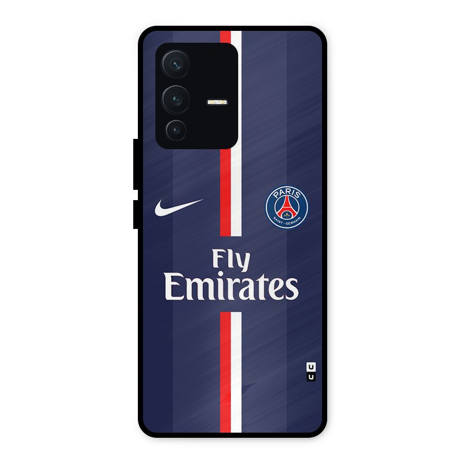 Saint Paris Jersey Metal Back Case for Vivo V23 5G