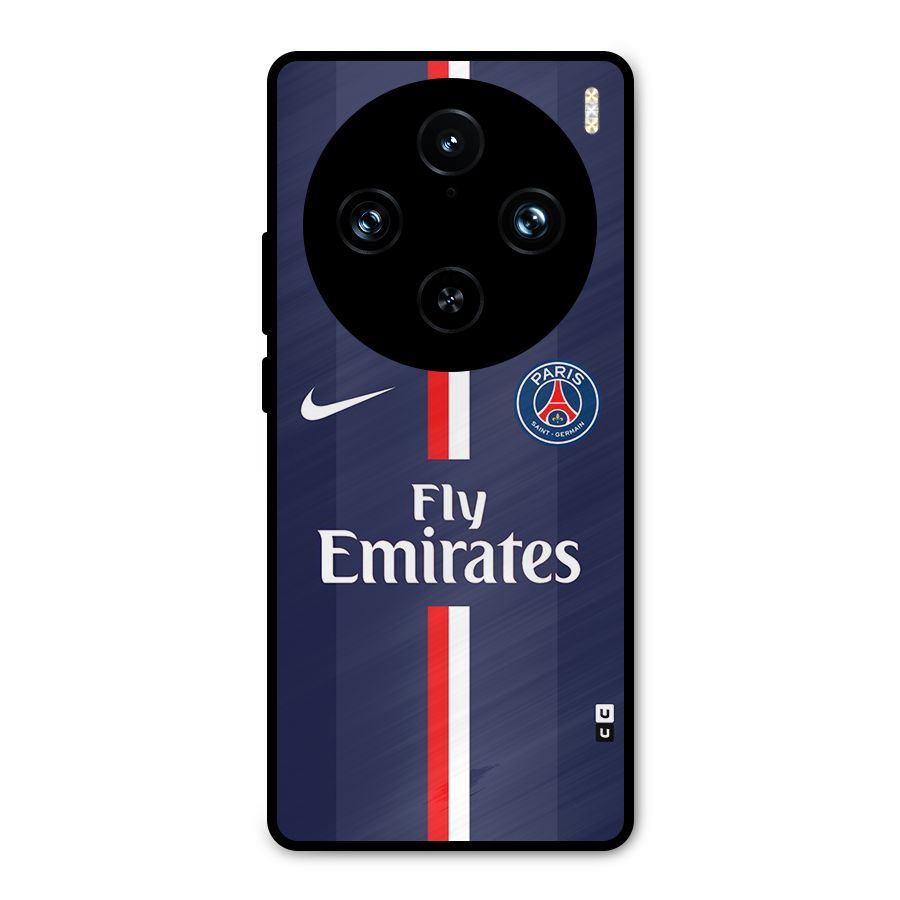 Saint Paris Jersey Metal Back Case for Vivo X100 Pro