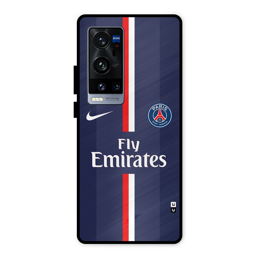 Saint Paris Jersey Metal Back Case for Vivo X60 Pro Plus