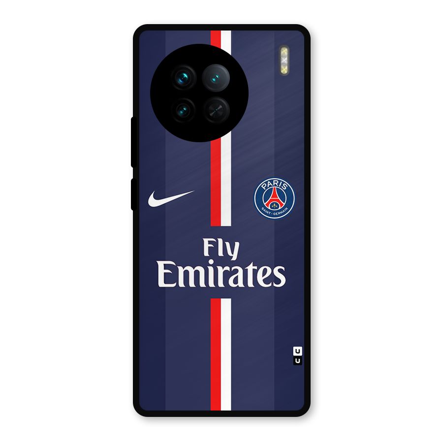 Saint Paris Jersey Metal Back Case for Vivo X90