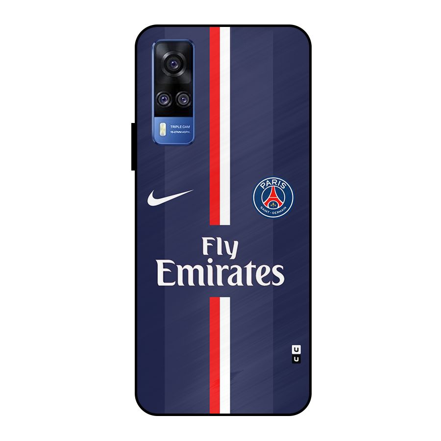 Saint Paris Jersey Metal Back Case for Vivo Y51