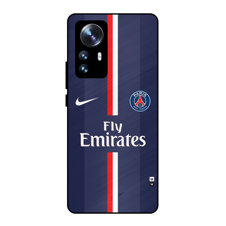 Saint Paris Jersey Metal Back Case for Xiaomi 12 Pro