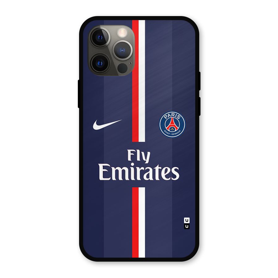 Saint Paris Jersey Metal Back Case for iPhone 12 Pro