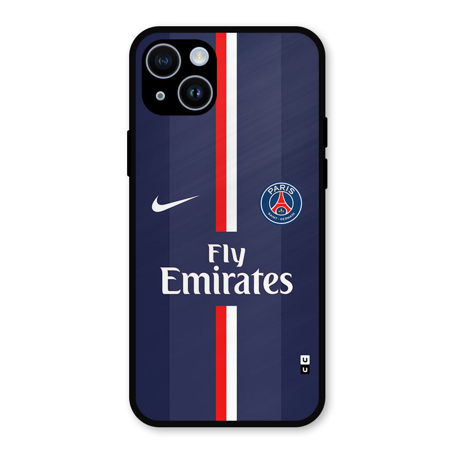Saint Paris Jersey Metal Back Case for iPhone 14