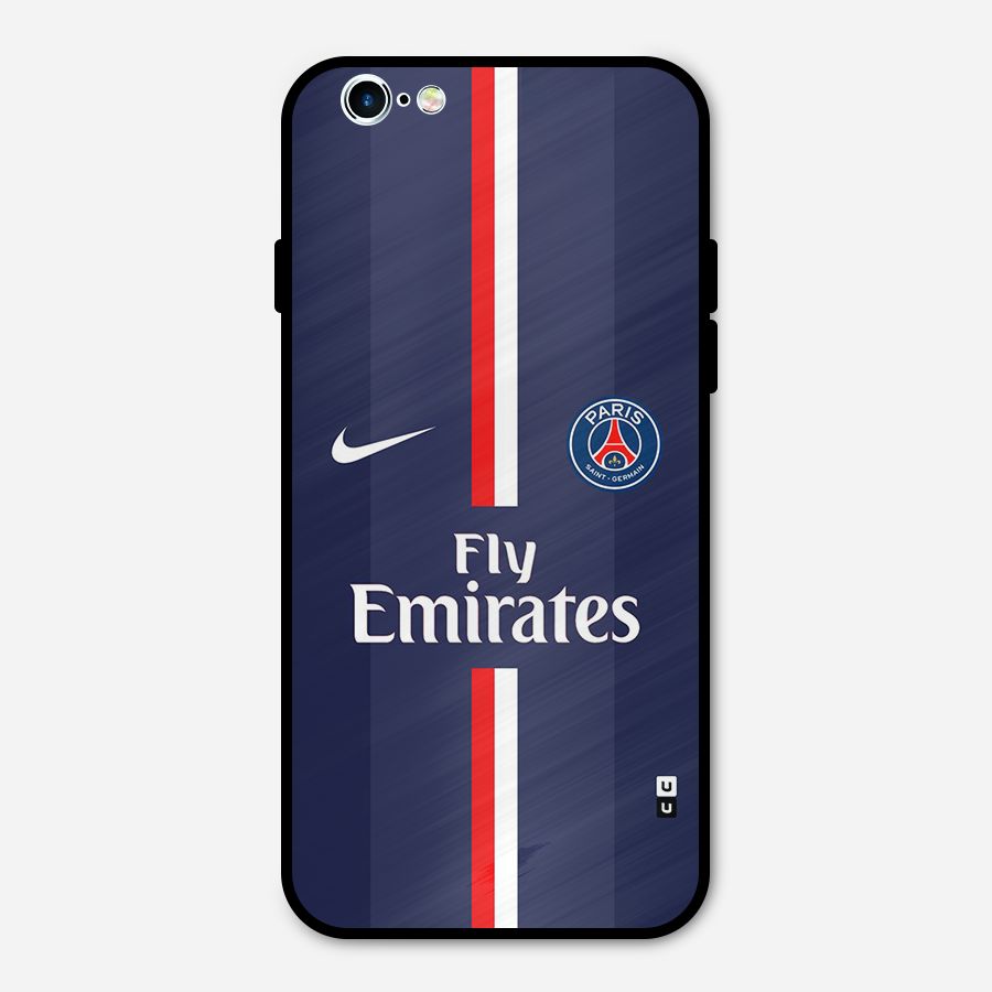 Saint Paris Jersey Metal Back Case for iPhone 6 6s