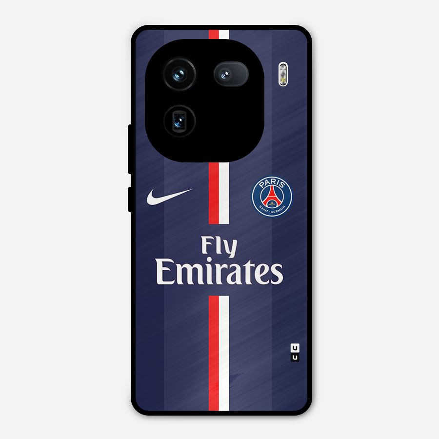 Saint Paris Jersey Metal Back Case for iQOO 12