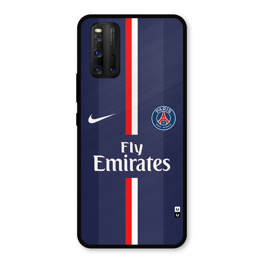 Saint Paris Jersey Metal Back Case for iQOO 3