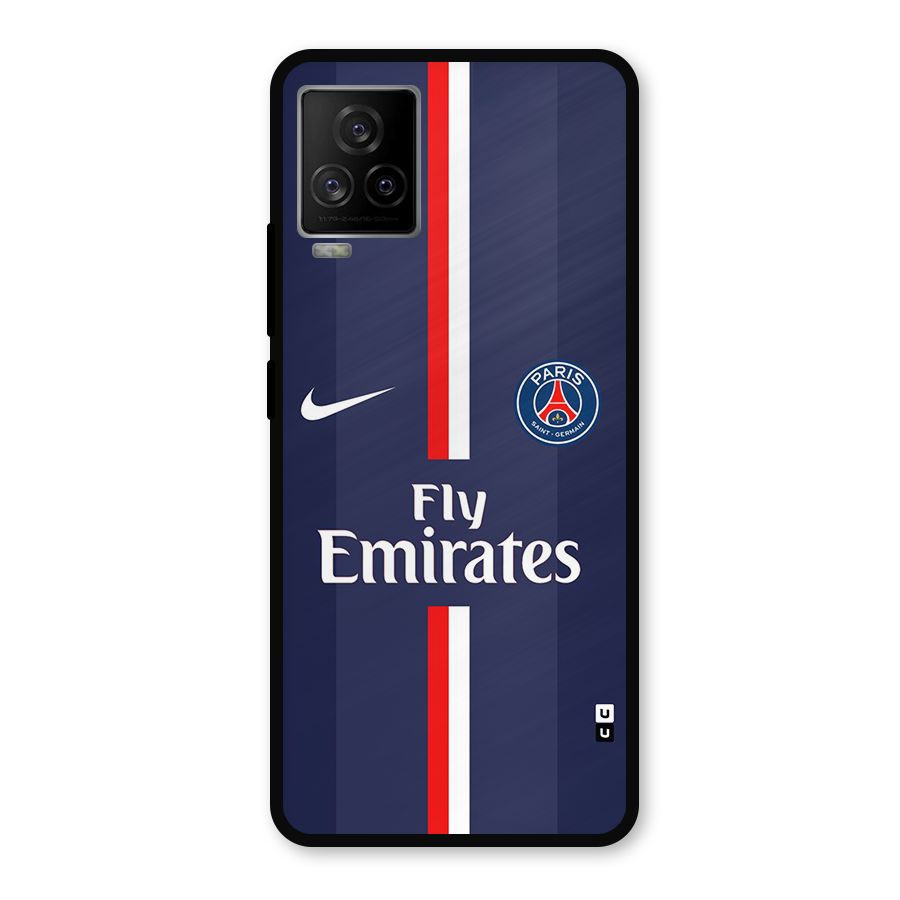 Saint Paris Jersey Metal Back Case for iQOO 7 Legend 5G
