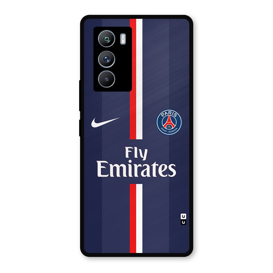 Saint Paris Jersey Metal Back Case for iQOO 9 SE