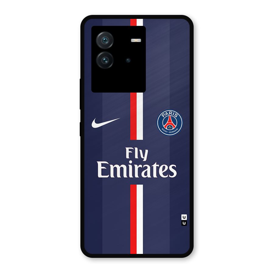Saint Paris Jersey Metal Back Case for iQOO Neo 6 5G