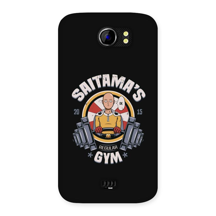 Saitama Gym Back Case for Canvas 2 A110
